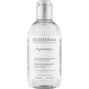 Міцелярна вода Bioderma Atoderm Pigmentbio H2O для освітлення шкіри 250 мл (3701129800102) краща модель в Миколаєві