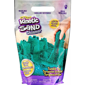 Пісок для дитячої творчості Kinetic Sand Бірюзовий Блиск 907 г