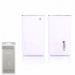 хороша модель Портативна батарея Crave Remax RPP-78-White 5000 mAh