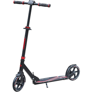 Міський самокат Schildkröt City Scooter Street Master 200 мм Black/Red (4000885100020) надійний