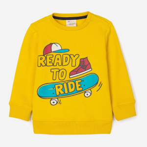 Світшот утеплений Zippy Fleece Sulphur 3103308301 76 см Yellow (5602156874266) рейтинг