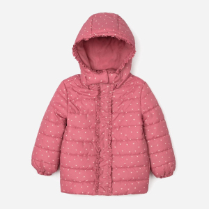 Демісезонна куртка-пуховик Zippy Hooded Placke 3103253101 152 см Darkpink (5602156799224) рейтинг