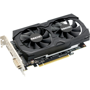 INNO3D PCI-Ex GeForce GTX 1050 TI Twin X2 D5 4G 4GB GDDR5 (128bit) (1392/7000) (DVI, HDMI, DisplayPort) (N105K-2DDV-M5CM) в Миколаєві