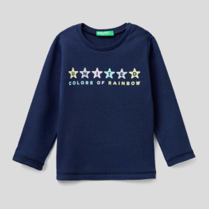 купити Футболка з довгими рукавами United Colors of Benetton 3I9WC15BX.P-252 82 см (8033379811016)