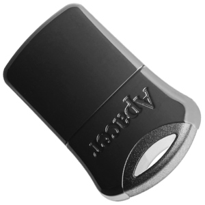 Apacer AH116 64GB USB 2.0 Black (AP64GAH116B-1) ТОП в Миколаєві