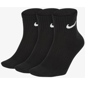 Набор носков Nike U Nk Everyday Ltwt Ankle 3pr SX7677-010 34-38 (S) 3 пары (888407237423) ТОП в Николаеве