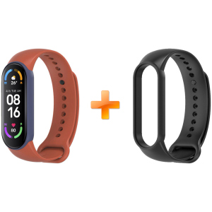 Xiaomi Mi Band 6 MiJobs Dual Colour Orange/Navy Blue (MJ6-DSS021ONB) в Миколаєві