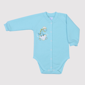 Боді утеплене Baby Veres 102.101-13-4910 Blue Tint 74 см М'ятне (2000994470153) ТОП в Миколаєві