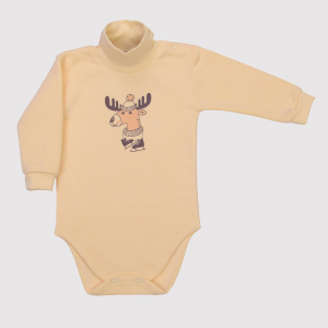 Боди-гольф утепленный Baby Veres 102-3.100-12-0715 Double Cream 86 см Желтый (2000994469973) лучшая модель в Николаеве