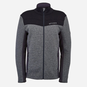 Спортивна кофта Spyder Encore Full Zip 38191250-014 XL Сіра з чорним (192636139589) в Миколаєві