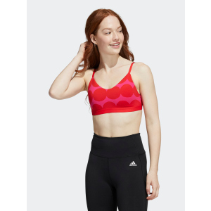 Спортивний топ Adidas Am Marimekko H16921 Team Real Magenta (4064056949351) краща модель в Миколаєві