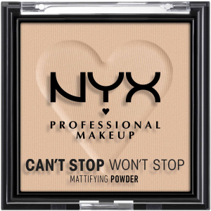 купити Пудра для обличчя, що матує NYX Professional Makeup Can't Stop Won't Stop 3 Light Medium 6 г (800897004224)