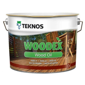 Масло для дерева Teknos WOODEX WOOD OIL ( Текнос ВУДЕКС ВУД ОЙЛ ) 9 л на растворителе, внутри и снаружи лучшая модель в Николаеве