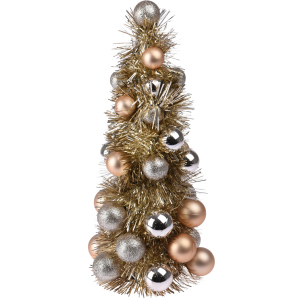 Искусственная елка Christmas Decoration 15x15x33 см Золотая (ACS200500) рейтинг