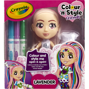 Набор для творчества Crayola Colour n Style Стильные девчонки Лаванда (918940.005) (8720077189409) лучшая модель в Николаеве