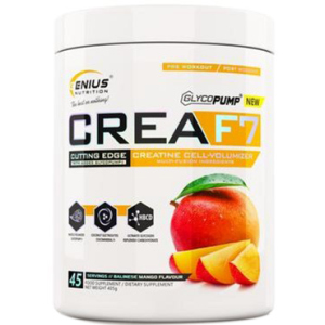 Креатин Genius Nutrition Crea F7 405 г Манго (7356568397018) в Миколаєві