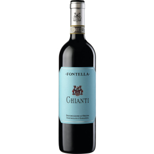 Вино Fontella Chianti червоне сухе 0.75 л 12.0% (8003545000421) краща модель в Миколаєві