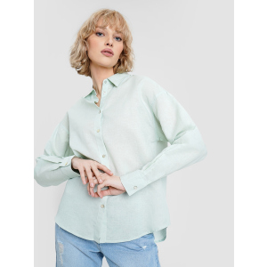 Рубашка O'STIN Casual DXECPQIFTB-41 XL Мятная (2990022588007) ТОП в Николаеве