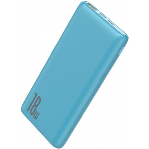 купить УМБ Baseus Bipow Quick Charge (PD+QC) 10000 mAh 18W Blue (PPDML-03)