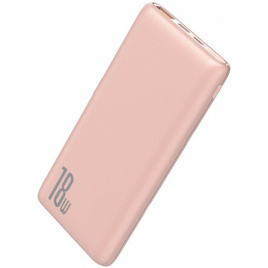 УМБ Baseus Bipow Quick Charge (PD+QC) 10000 mAh 18W Pink (PPDML-04)