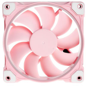 Вентилятор ID-Cooling ZF-12025-Piglet Pink, 120x120x25мм, 4-pin PWM, рожевий краща модель в Миколаєві