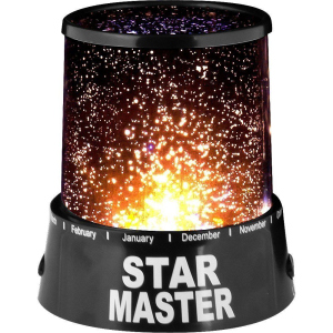 Проектор зоряного неба Star Master PRO Original з USB-кабелем та адаптером Star Master Чорний (id48) краща модель в Миколаєві