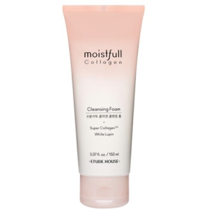 Увлажняющая пенка для лица Etude House Moistfull Collagen Intense Cleansing Foam с коллагеном 150 г (8809668011982) надежный