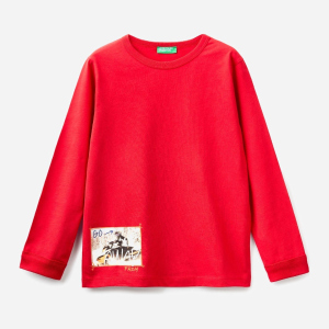 Футболка с длинными рукавами United Colors of Benetton 3ATNC15EU.G-281 160 см EL (8033379333112) рейтинг