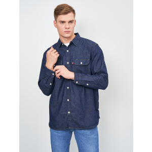 Рубашка джинсовая Levi's Jackson Worker 19573-0135 L Lt Wt Cotton Hemp Rinse (5400898766098) лучшая модель в Николаеве