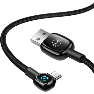 Кабель Mcdodo 90° Degree Auto Power Off Micro USB Cable 1 м (CA-5930)