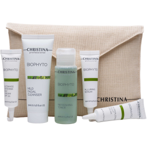 Дорожный набор Christina Bio Phyto On-The-Go Travel Kit 5 продуктов (7290100365373) ТОП в Николаеве