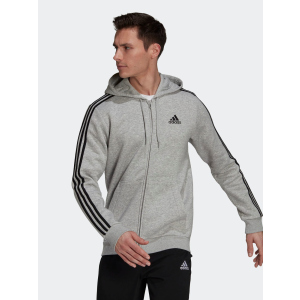 Толстовка Adidas M 3S Fl Fz Hd HB0041 L Mgreyh (4064047508932)