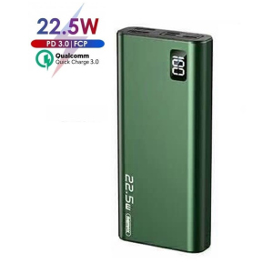 Павербанк Remax Mini Pro 15000 mAh 22.5W PD+QC Fast Charging Green