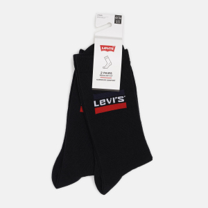 Набор носков Levi's 903013001-200 35-38 2 пары Black (8718824835341) в Николаеве