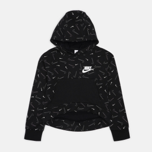 купити Худі дитяче Nike G NSW Flc Aop Hoodie DD7377-010 140-146 см M Чорне (0195237935017)