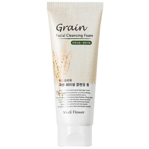 хороша модель Пінка для вмивання Medi Flower Grain Facial Cleansing Foam зі злаками 150 мл (8809116502734)