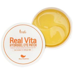 Гідрогелеві патчі для очей Prreti Real Vita Hydrogel Eye Patch з вітаміном С 60 шт (8809541199240) краща модель в Миколаєві