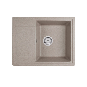 Кухонна мийка Qtap CS 6450 Beige (QT6450BEI551) надійний