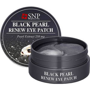 Гідрогелеві патчі SNP Black Pearl Renew Eye Patch із перловою пудрою 60 шт (8809458843977) краща модель в Миколаєві