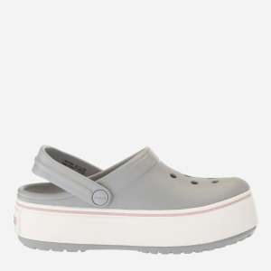 Кроксы Crocs Jibbitz Crocband Platform 205434-04M-M7/W9 39-40 24.6 см Светло-серые (191448247666) в Николаеве