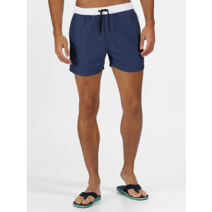 Шорти пляжні Regatta Amias Swim Short RMM012-U59 XL Темний денім/Білий (5059404179541) в Миколаєві