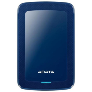 Зовнішній жорсткий диск ADATA HV300 2 TB Blue (AHV300-2TU31-CBL) краща модель в Миколаєві