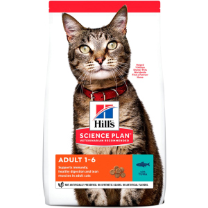 Сухий корм для кішок Hill's Science Plan Feline Adult Tuna з тунцем - 10 кг (604176) (52742024370) в Миколаєві