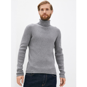 Гольф Calvin Klein Jeans Micro Branding Rib Roll J30J318815-P2D XL Mid Grey Heather (8719854530022)