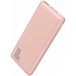 Портативная батарея PowerBank Baseus Bipow Quick Charge PD+QC 10000mAh 18W PPDML-04 Pink надежный