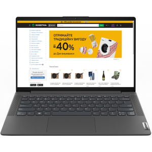 Ноутбук Lenovo IdeaPad 5 14ITL05 (82FE0177RA) Graphite Grey краща модель в Миколаєві