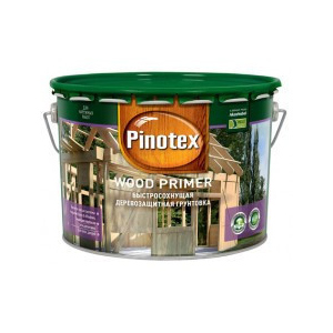 PINOTEX WOOD PRIMER Швидкосохнуча деревозахисна грунтовка, що глибоко вбирається, Безбарвна 10 л в Миколаєві