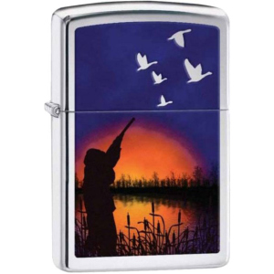 купити Запальничка Zippo Duck Hunting Срібляста (Zippo 29076)