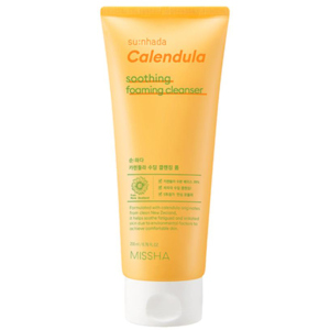 Пінка для вмивання Missha Su:nhada Calendula Soothing Cleansing Foam з календулою 200 мл (8809643538084) в Миколаєві