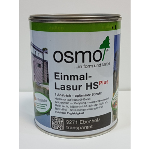 Однослойная лазурь для деревянных фасадов OSMO EINMAL - LAZUR HS 9271 - венге, 0.125 л. ТОП в Николаеве